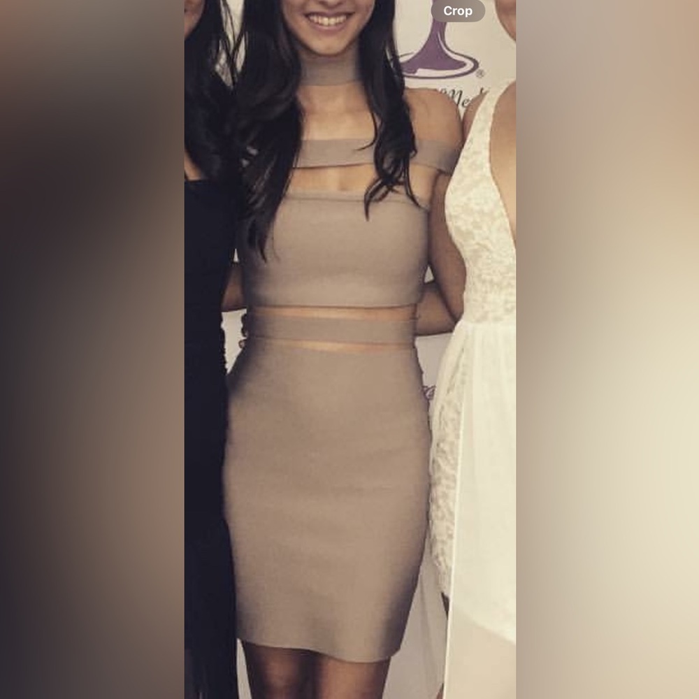 Ju-Ju-Be Strapless Mauve Dress